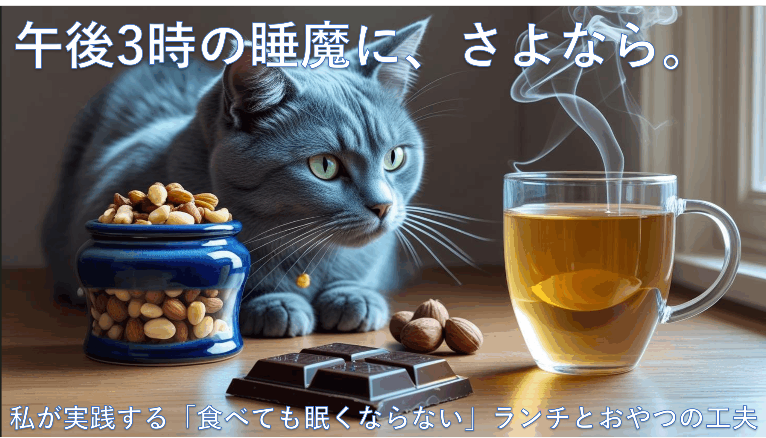 ランチ後の眠気とだるさ対策に効果的な「食べ順」とおすすめの間食
