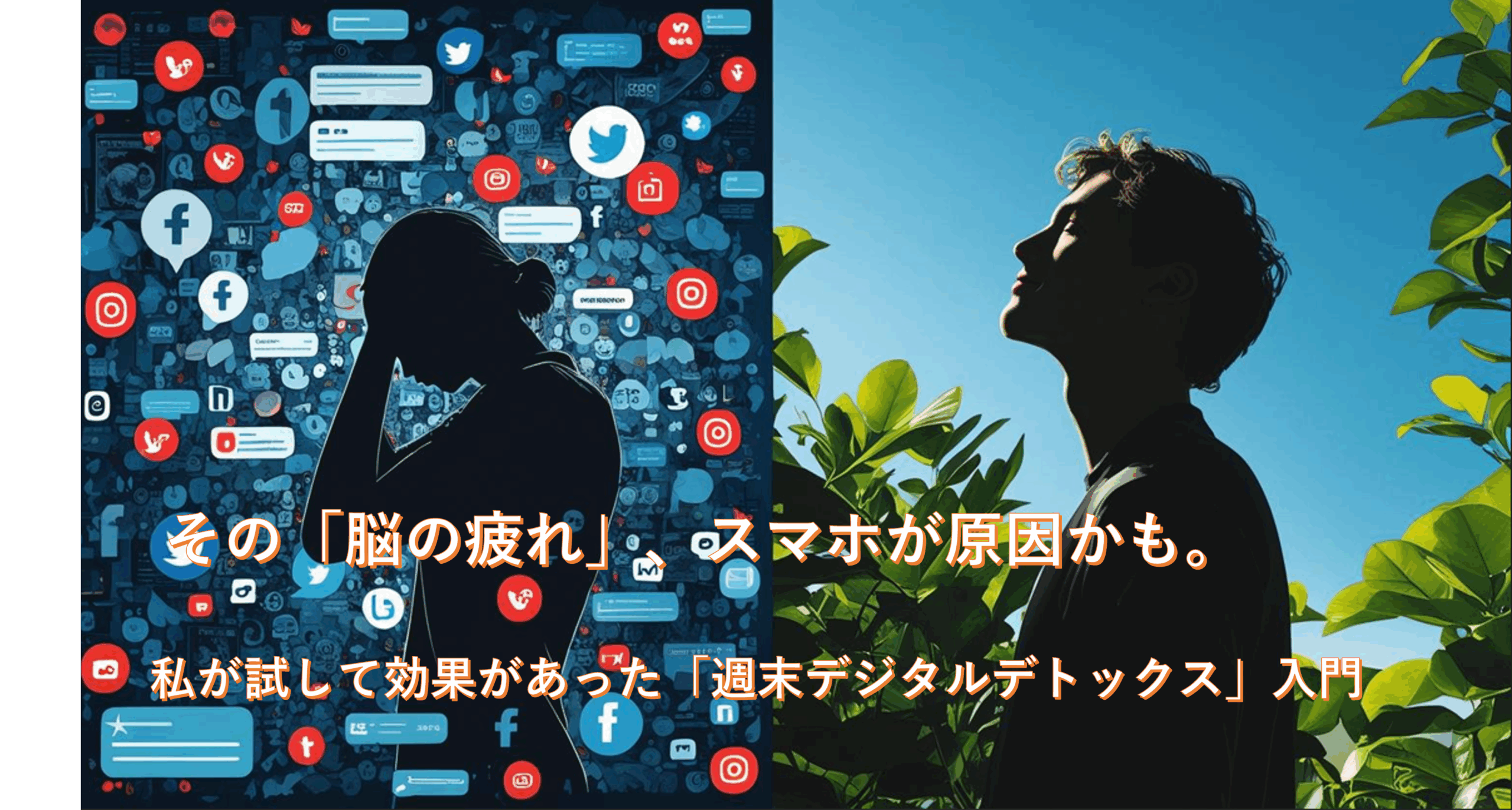 情報過多で疲れる「スマホ脳」対策として週末デジタルデトックスをやってみた体験談と効果